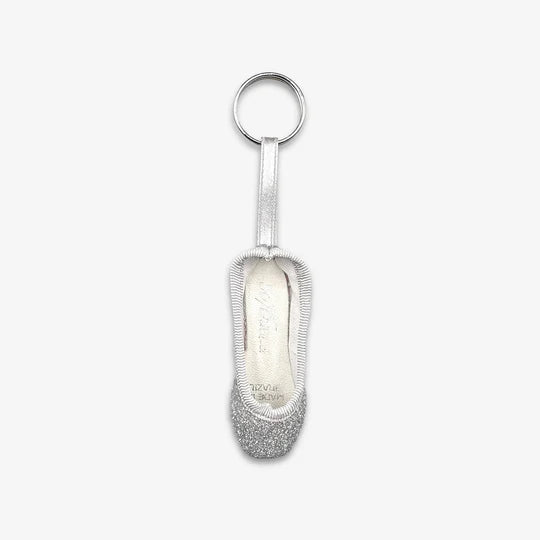 So Danca Mini Glitter Pointe Shoe Keychain, KC40G