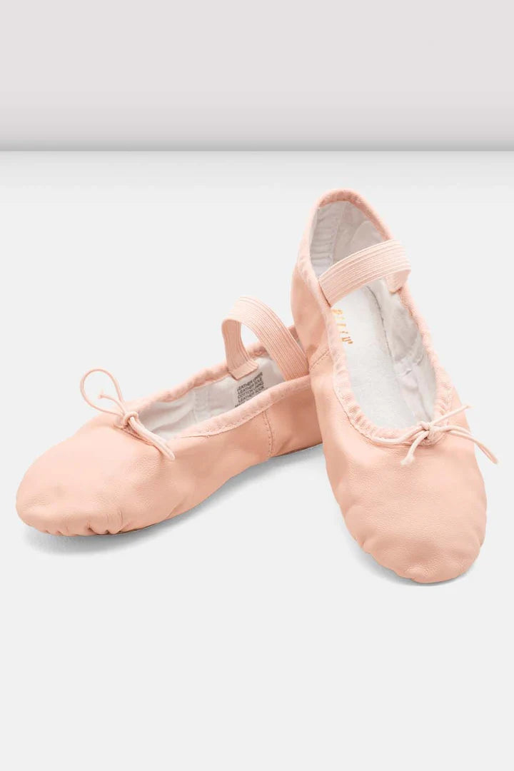 Bloch Childrens Dansoft Leather Ballet Shoes, Pink S0205G