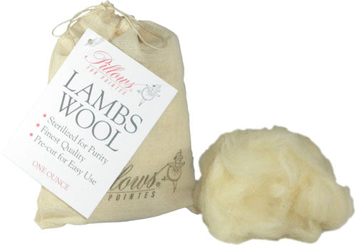 Pillows for Pointes Loose Lambs Wool, LLW