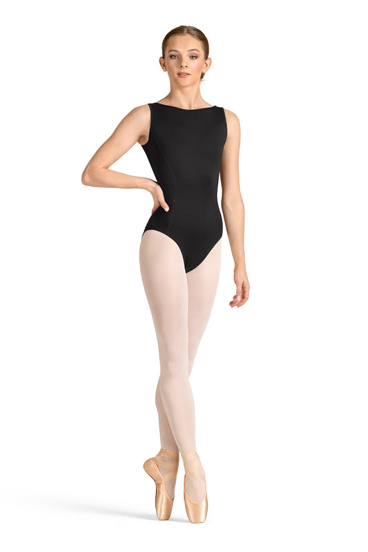 Mirella Boatneck Tank Leotard, M50005L