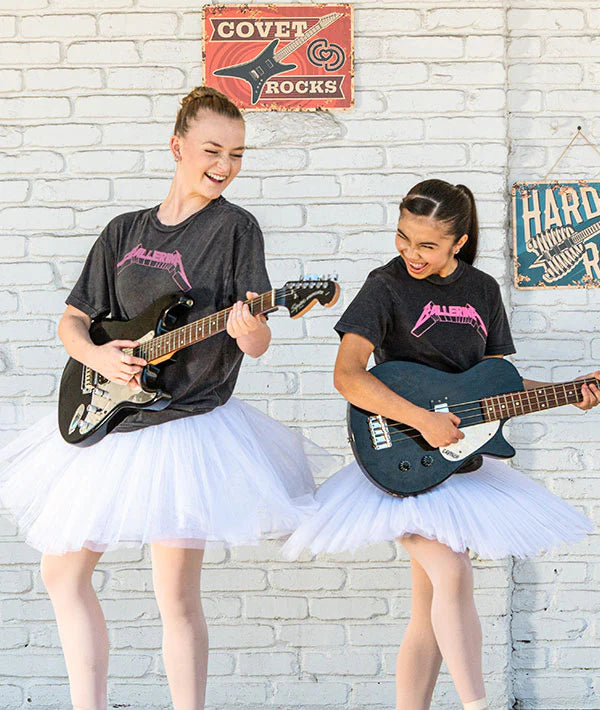 Covet Dance Heavy Metal Ballerina - Vintage Tee, HMB-UT