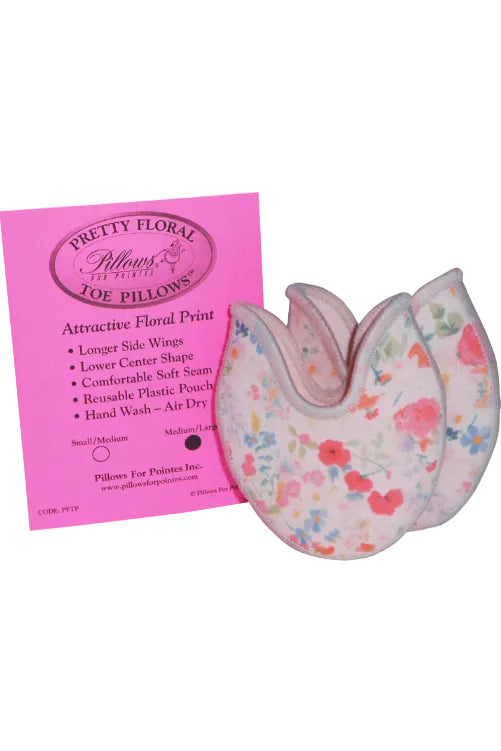 Pillows for Pointes Pretty Floral Toe Pads, PFTP