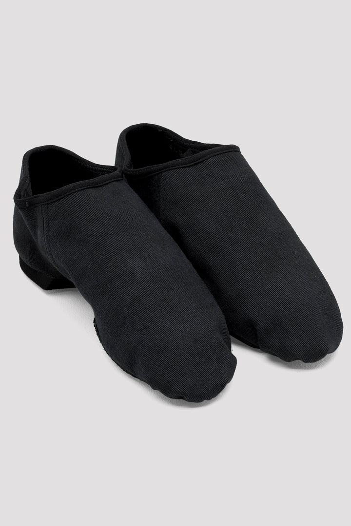 Bloch Phantom Stretch Canvas Jazz Shoes, Black S0473L