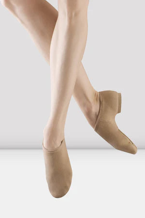 Bloch Phantom Stretch Canvas Jazz Shoes, Tan S0473L