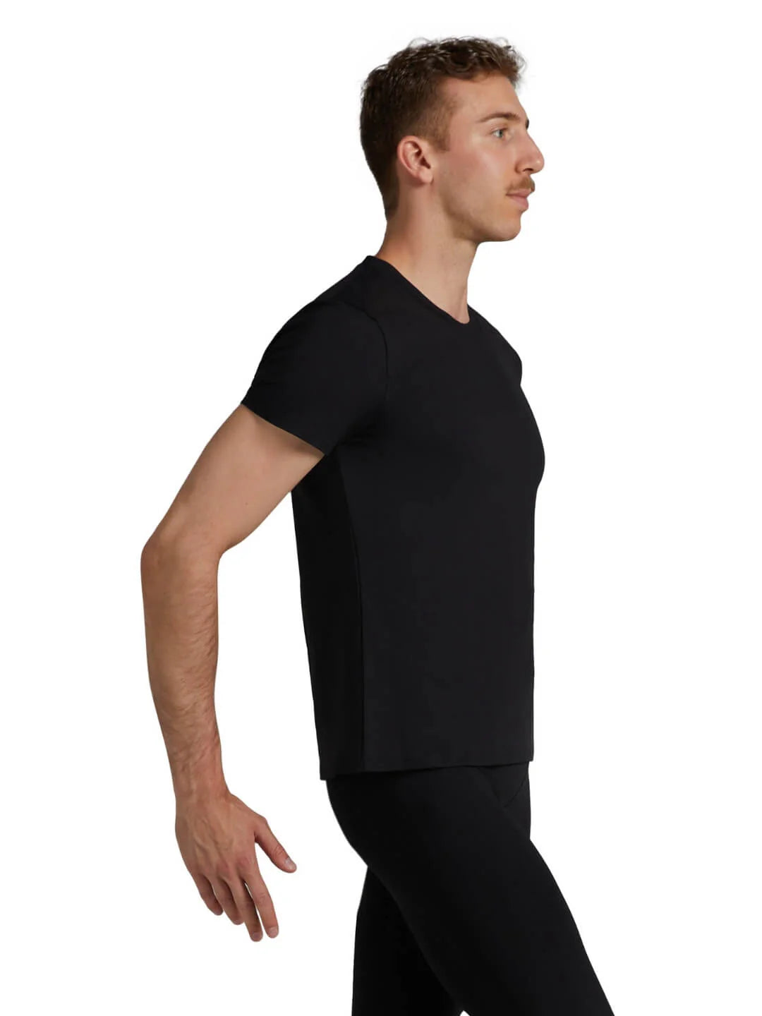 Capezio Studio Collection Crew Neck Tee - Mens, SE1061M