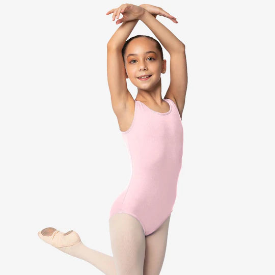 So Danca Child Basic Tank Leotard, Light Pink SL09