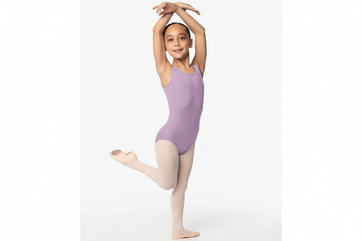 So Danca Child Basic Tank Leotard, Lilac SL09