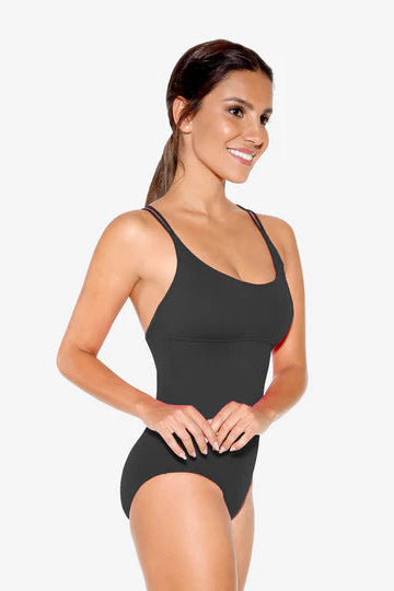 So Danca Adult Camisole Leotard with Empire Waist and Strappy Back, SL18