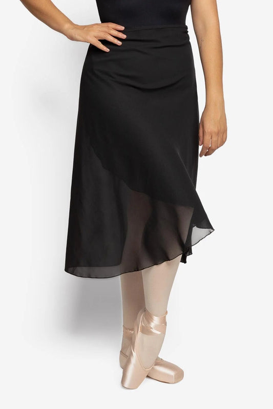 So Danca Cordelia Curvy Long Wrap Skirt, SL235