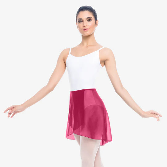 So Danca Adult Semi Sheer Wrap Around Skirt, SL60