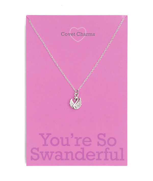Covet Dance You're So Swanderful Necklace, YSS-NKLC