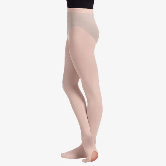 So Danca Adult Mesh Seamed Convertible Tights, TS96