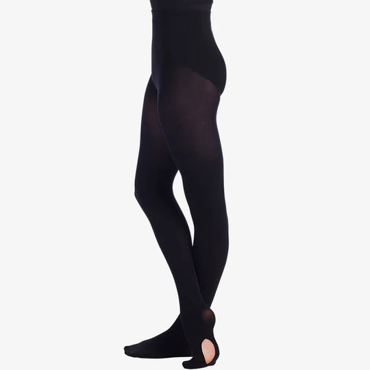 So Danca Adult Mesh Seamed Convertible Tights, TS96