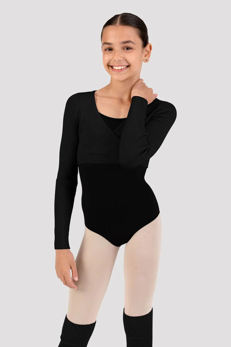 Bloch Starling Knit Wrap Top, CZ30019