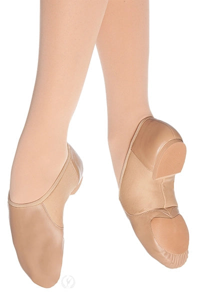Eurotard Adult Axle Slip On Jazz Shoe, Tan A2054A