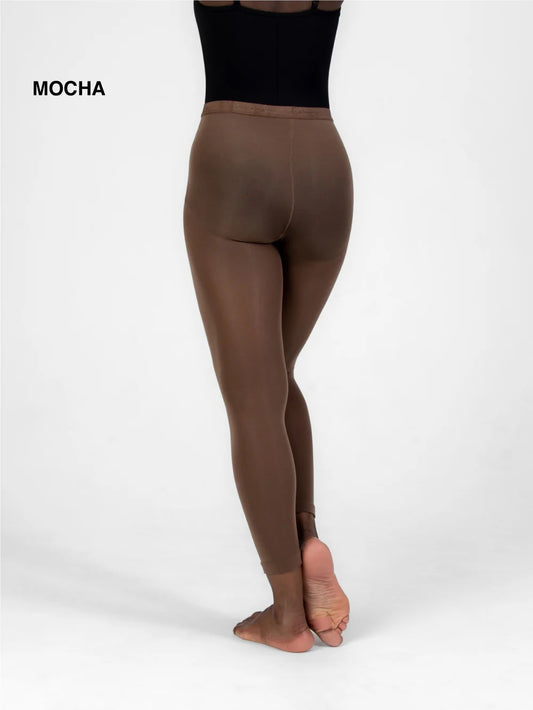 Body Wrappers TotalSTRETCH Seamless Footless Tights, A33