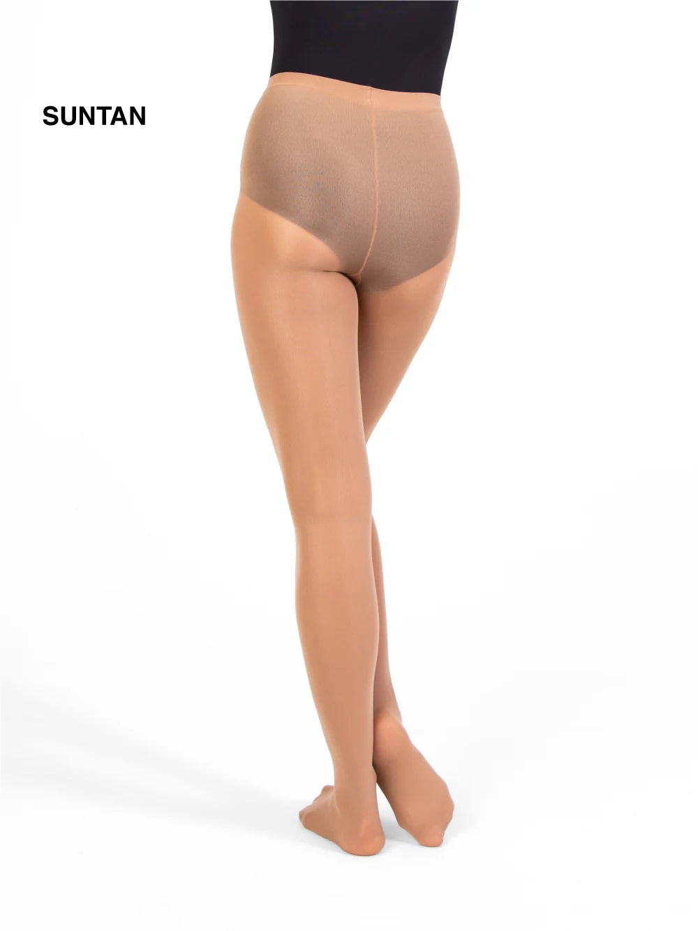 Body Wrappers TotalSTRETCH Knit Waist Footed Tights Plus Sizes, A80X