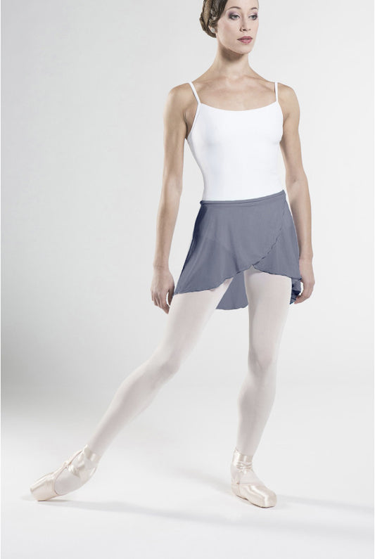 Wear Moi Kids Alegro Wrap Skirt, Dark Grey ALEC