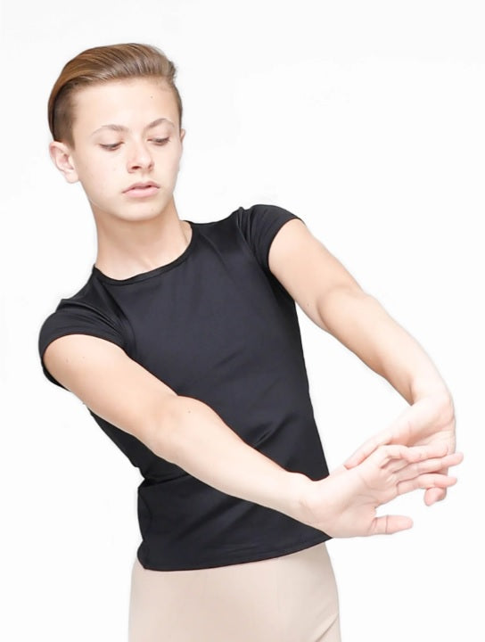 Body Wrappers Kids ProWEAR Fitted Short Sleeved Shirt, B400