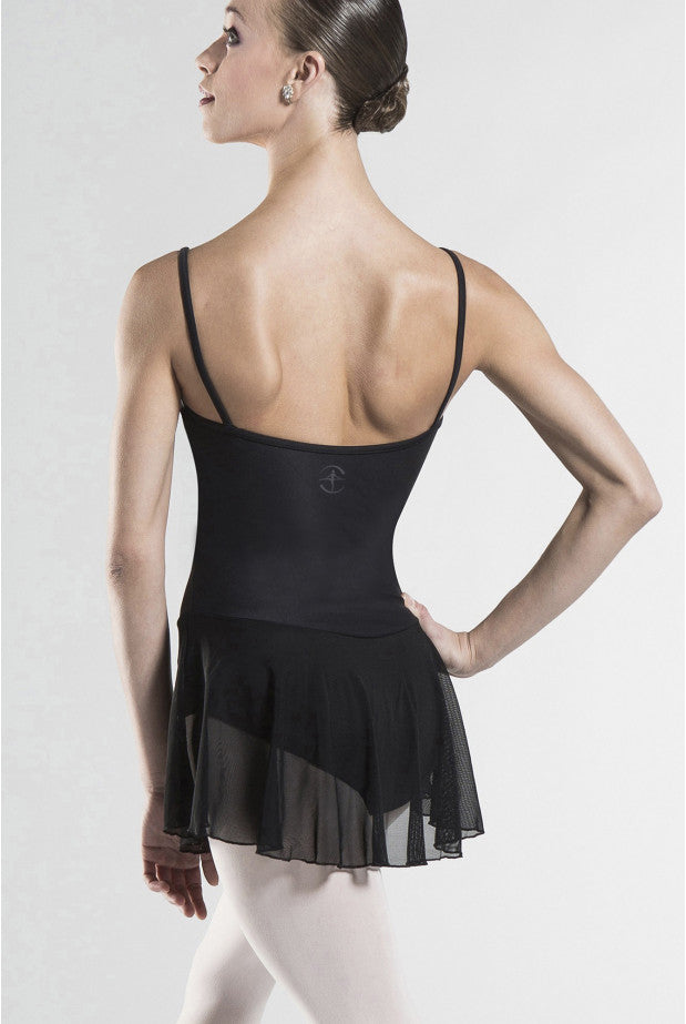 Wear Moi Bagatelle Skirted Camisole Leotard, Black BAG