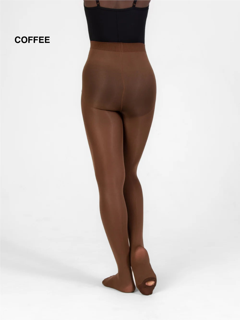 Body Wrappers TotalSTRETCH Seamless Knit Waist Convertible Tights, C81