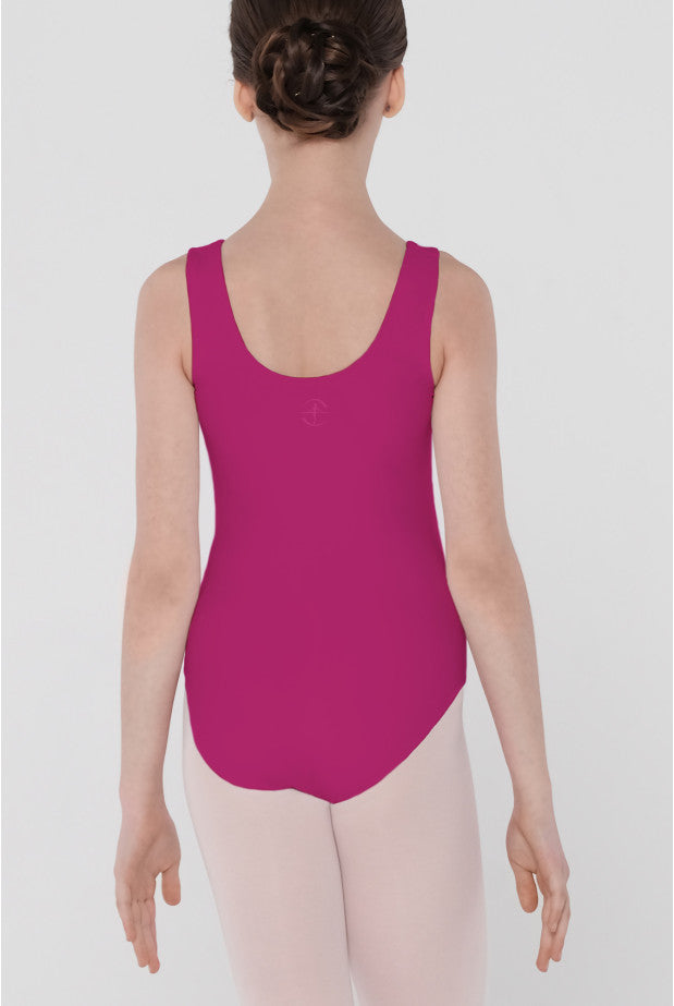 Wear Moi Cabriole Tank Leotard, Fushia CABC