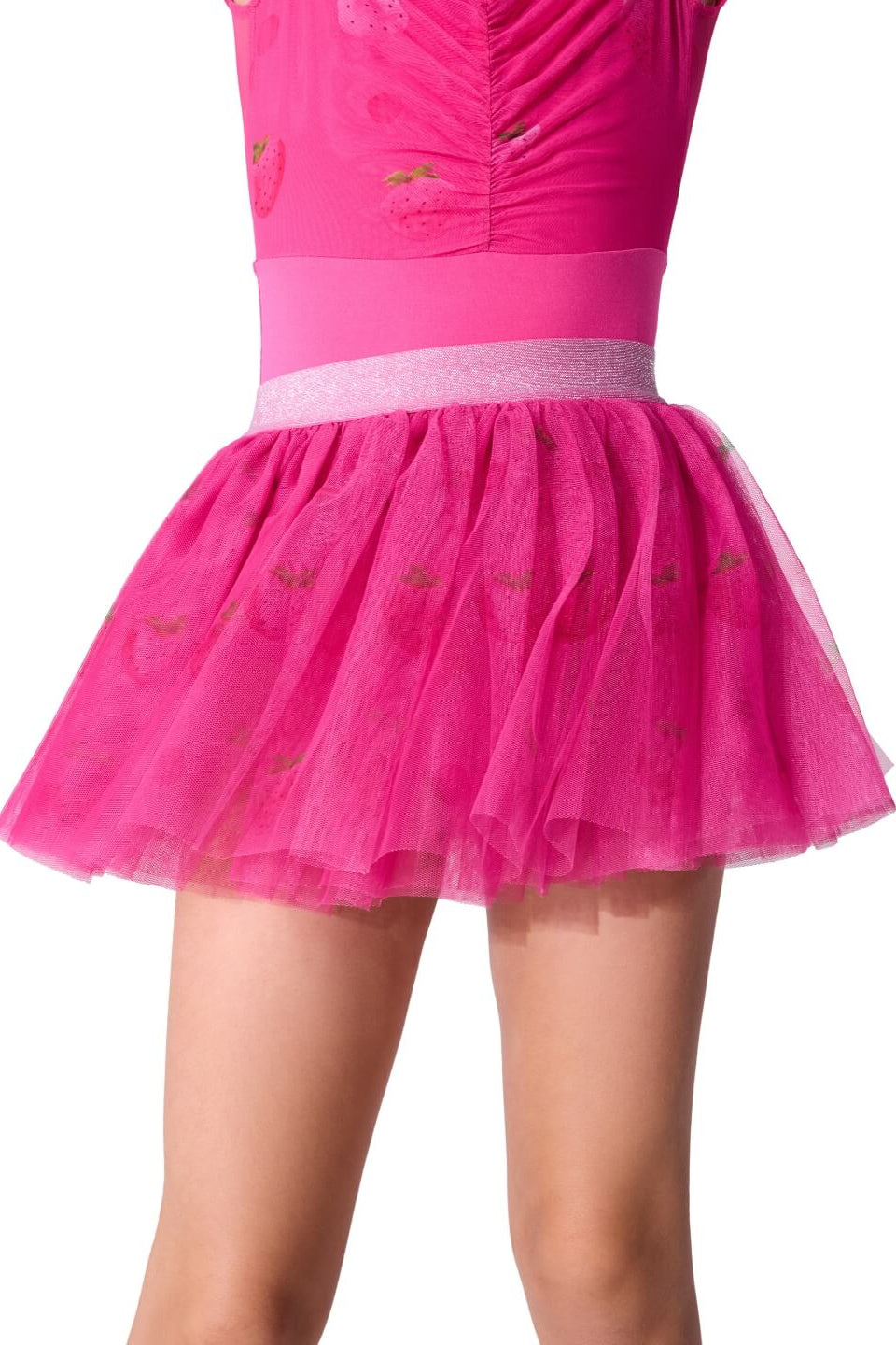 Capezio Berry Sweet Sweet Tart Tutu Skirt, Bright Pink F12636C