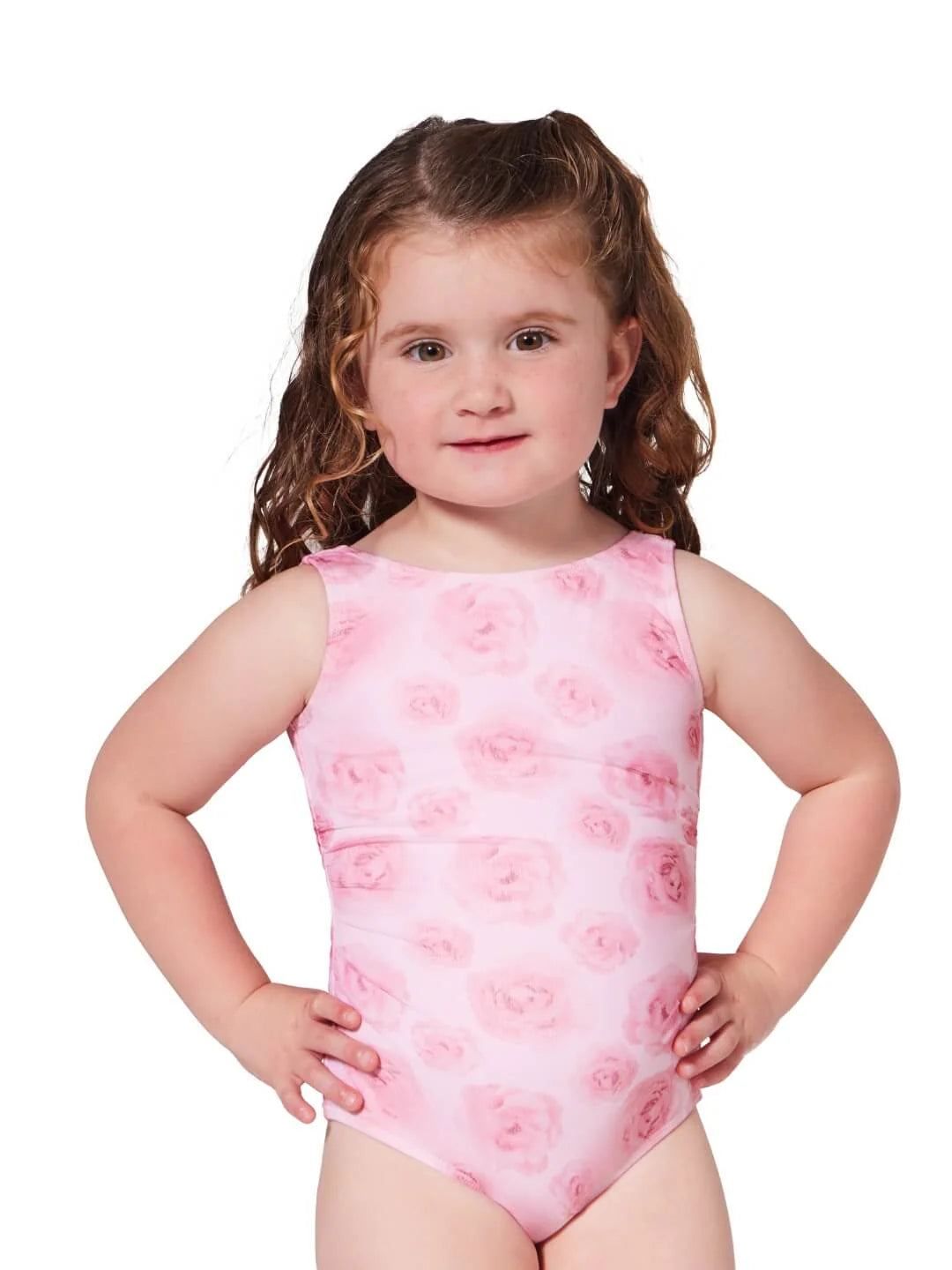 Capezio Coming Up Roses Peony Leotard - Child, F12432C