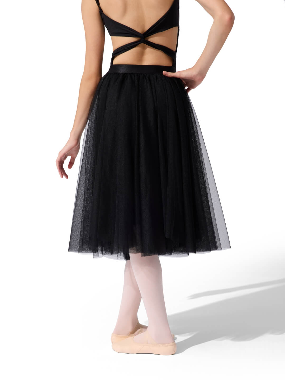 Capezio Étoile Long Tutu Skirt - Child, Black N280C