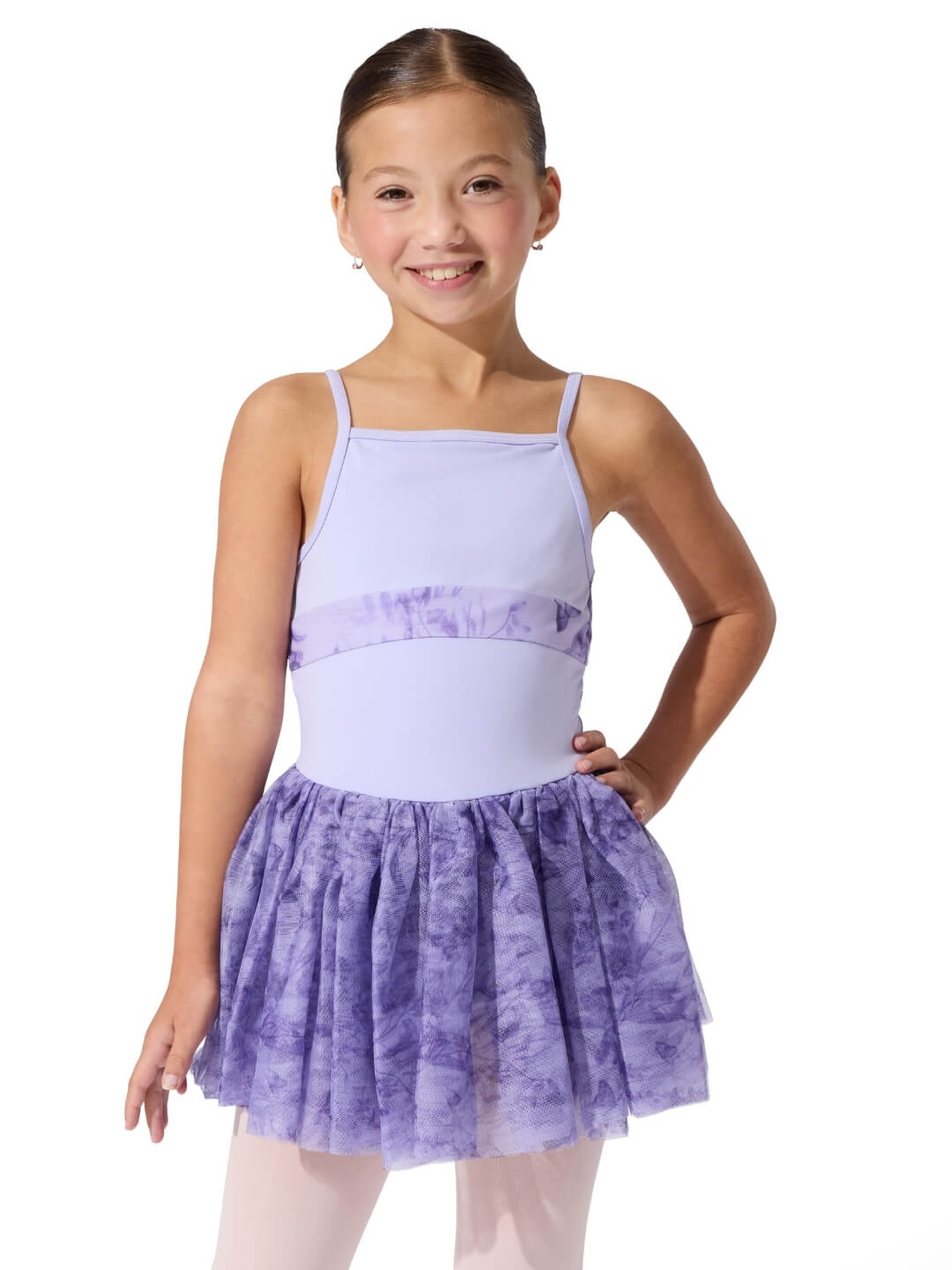 Capezio Fairy Toile Enchanted Tutu Dress, Lavender F12640C