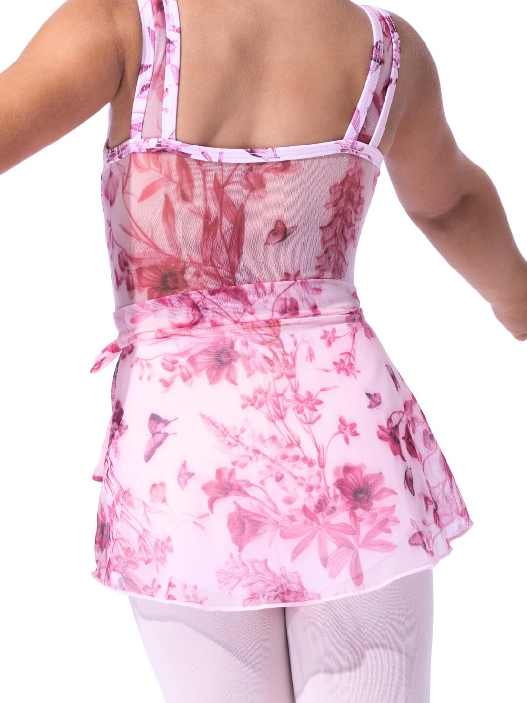 Capezio Fairy Toile Fae Ribbon Skirt, Pink F12645C