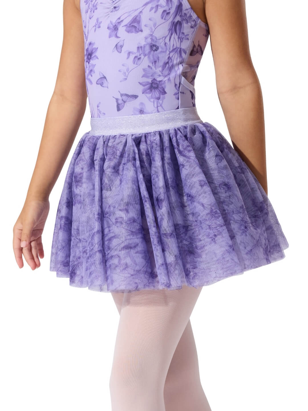 Capezio Fairy Toile Folk Tale Tutu Skirt, Lavender F12646C