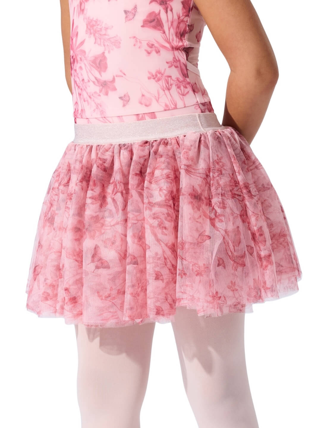 Capezio Fairy Toile Folk Tale Tutu Skirt, Pink F12646C