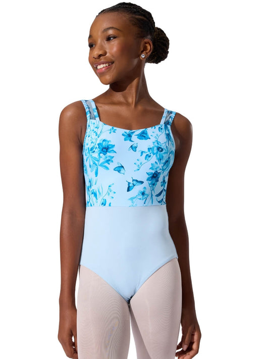 Capezio Fairy Toile Woodland Leo, Light Blue F12643C
