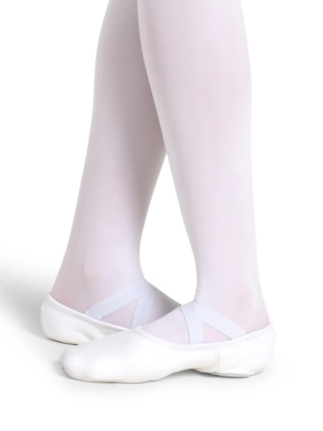 Capezio Hanami Canvas Slipper, White 2037W