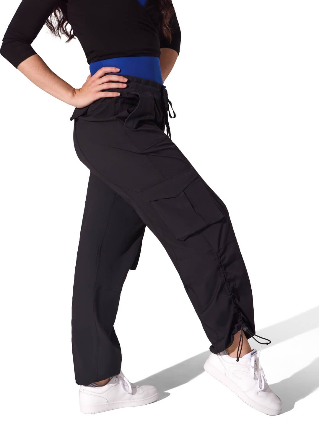 Capezio Jet Setter Dance Dynamics Studio Jogger, Black F12555W