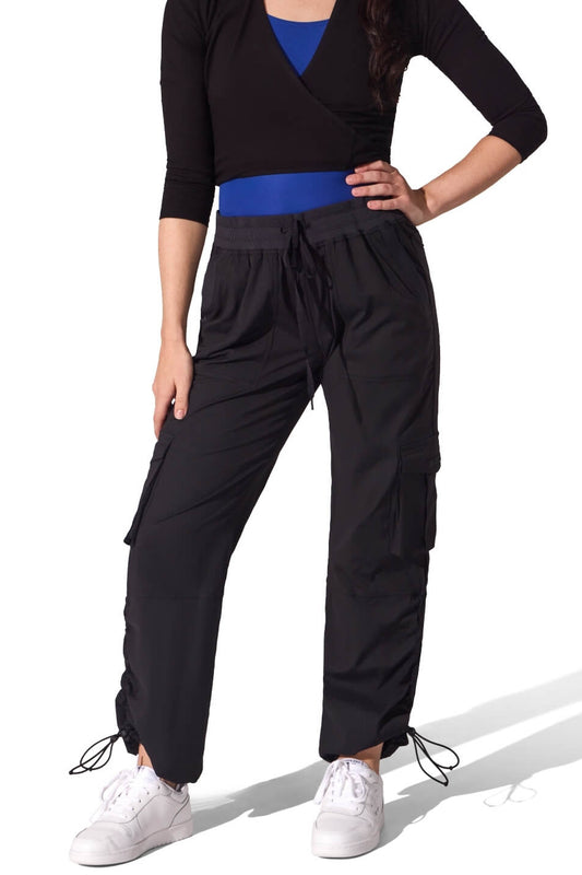 Capezio Jet Setter Dance Dynamics Studio Jogger, Black F12555W