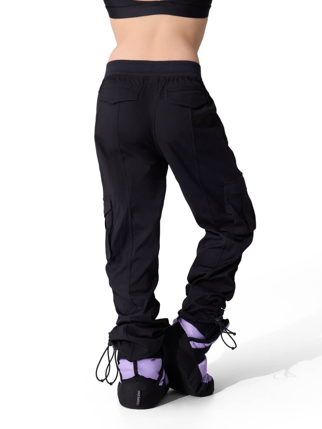 Capezio Kids Jet Setter Dance Dynamics Studio Jogger, Black F12555C