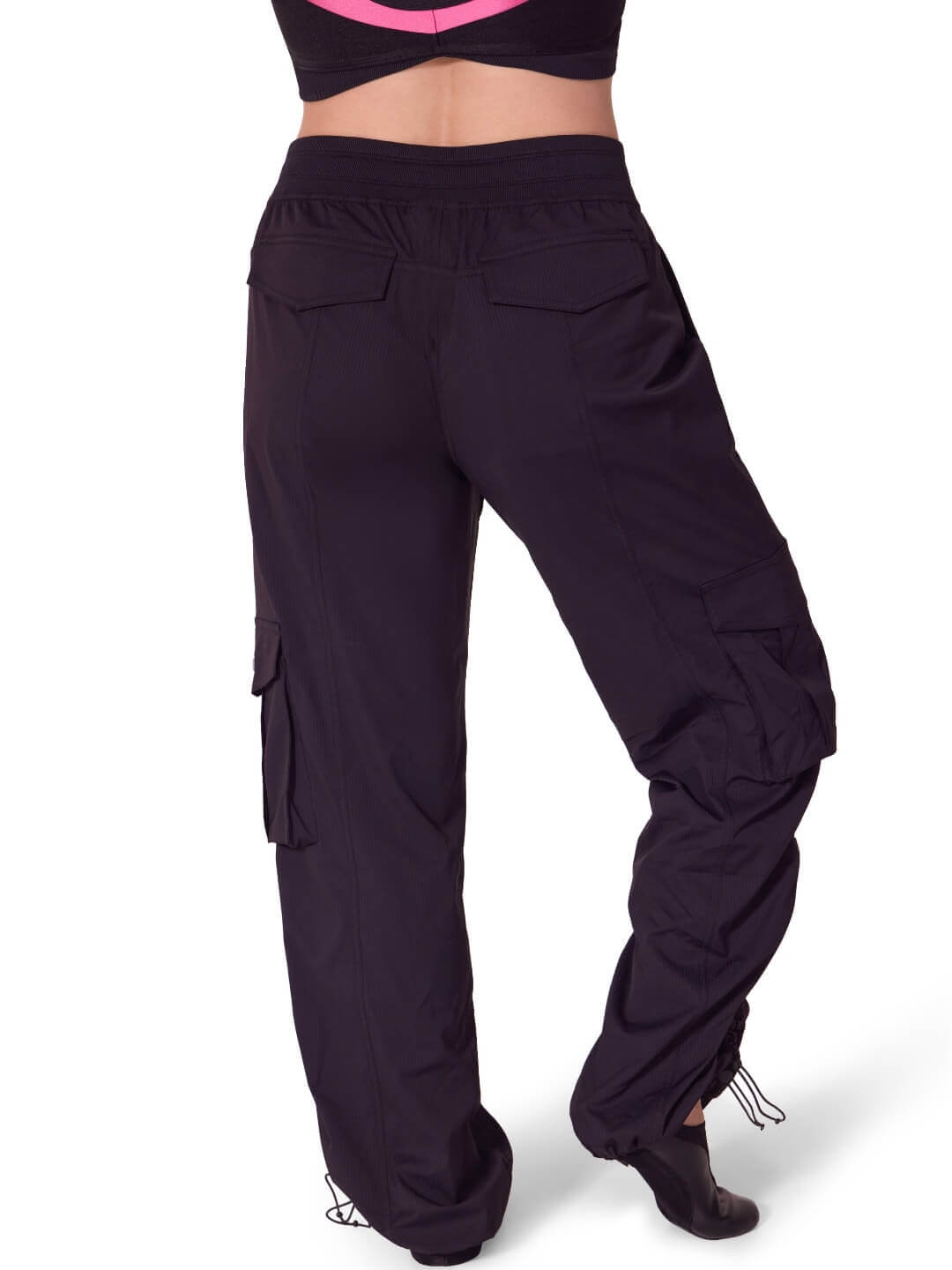 Capezio Jet Setter Dance Dynamics Studio Joggers, Black F12555WD