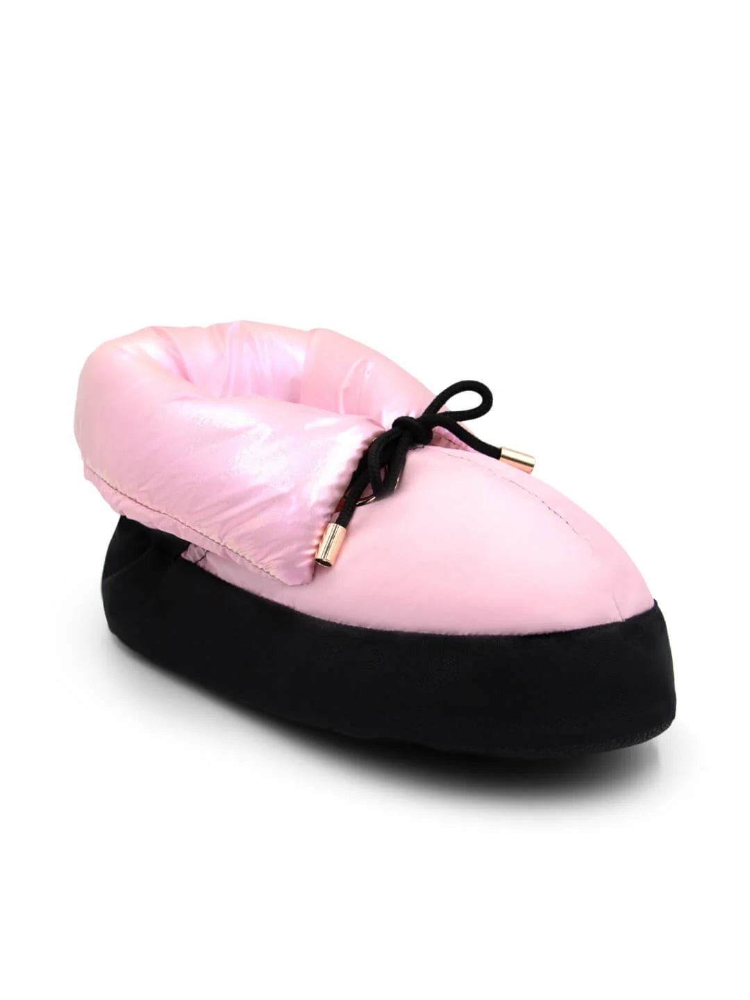 Capezio Mini Glam Bootie, Metallic Light Pink WB200F