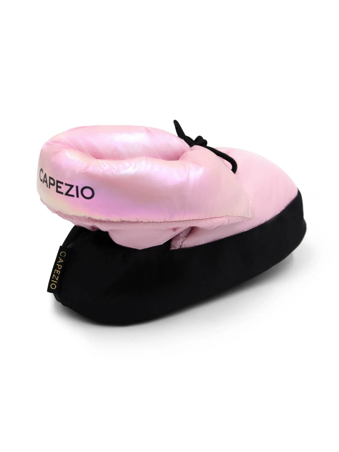 Capezio Mini Glam Bootie, Metallic Light Pink WB200F