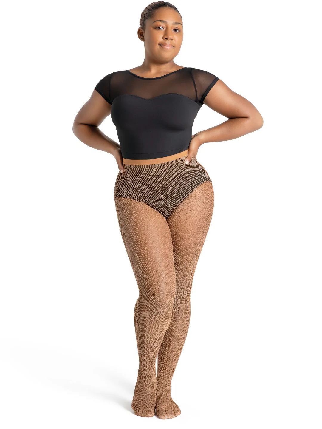 Capezio Professional Fishnet Seamless Tight, 3000