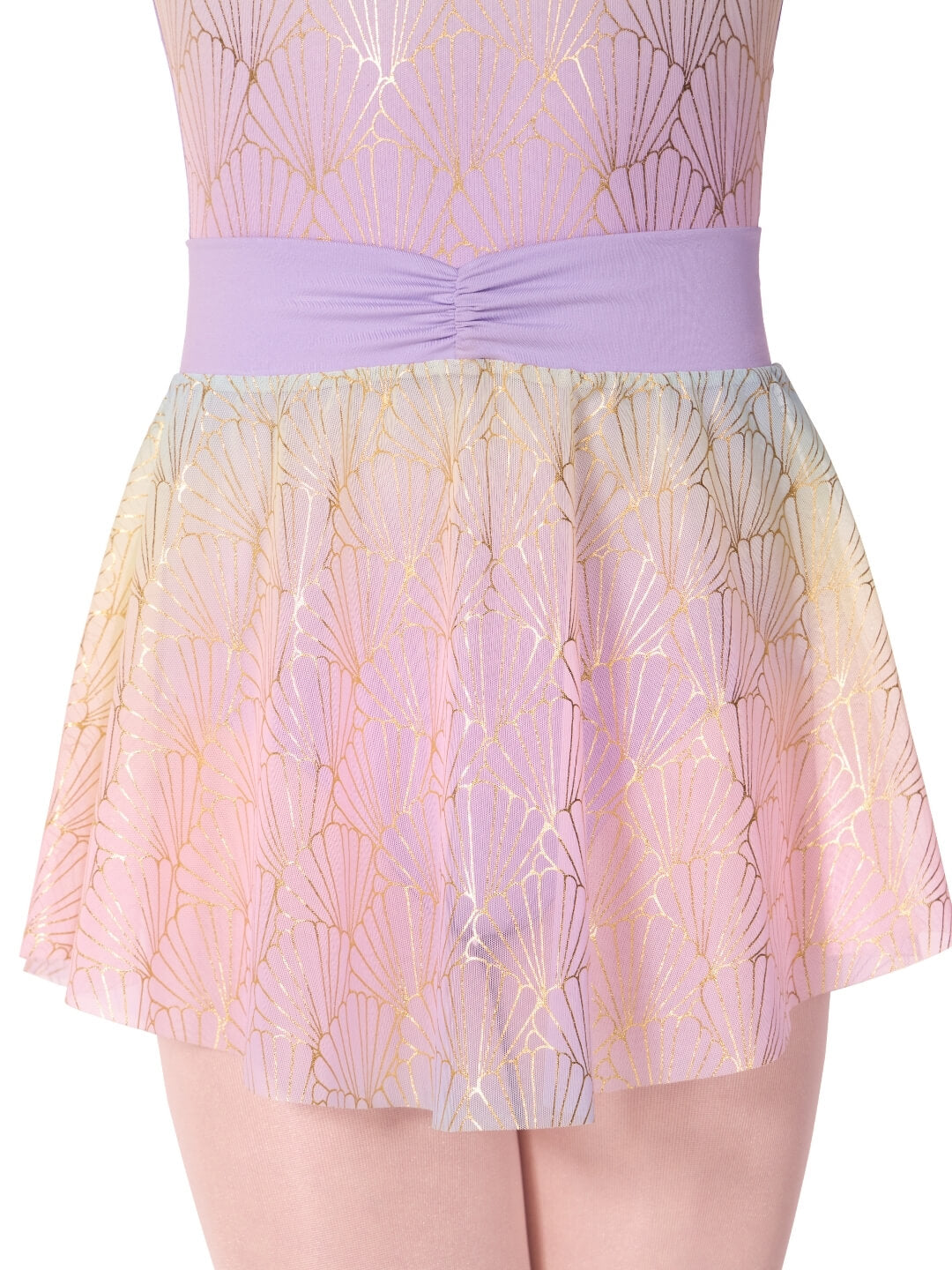 Capezio Sea Star Sand Dollar Skirt, Lavender F12585C