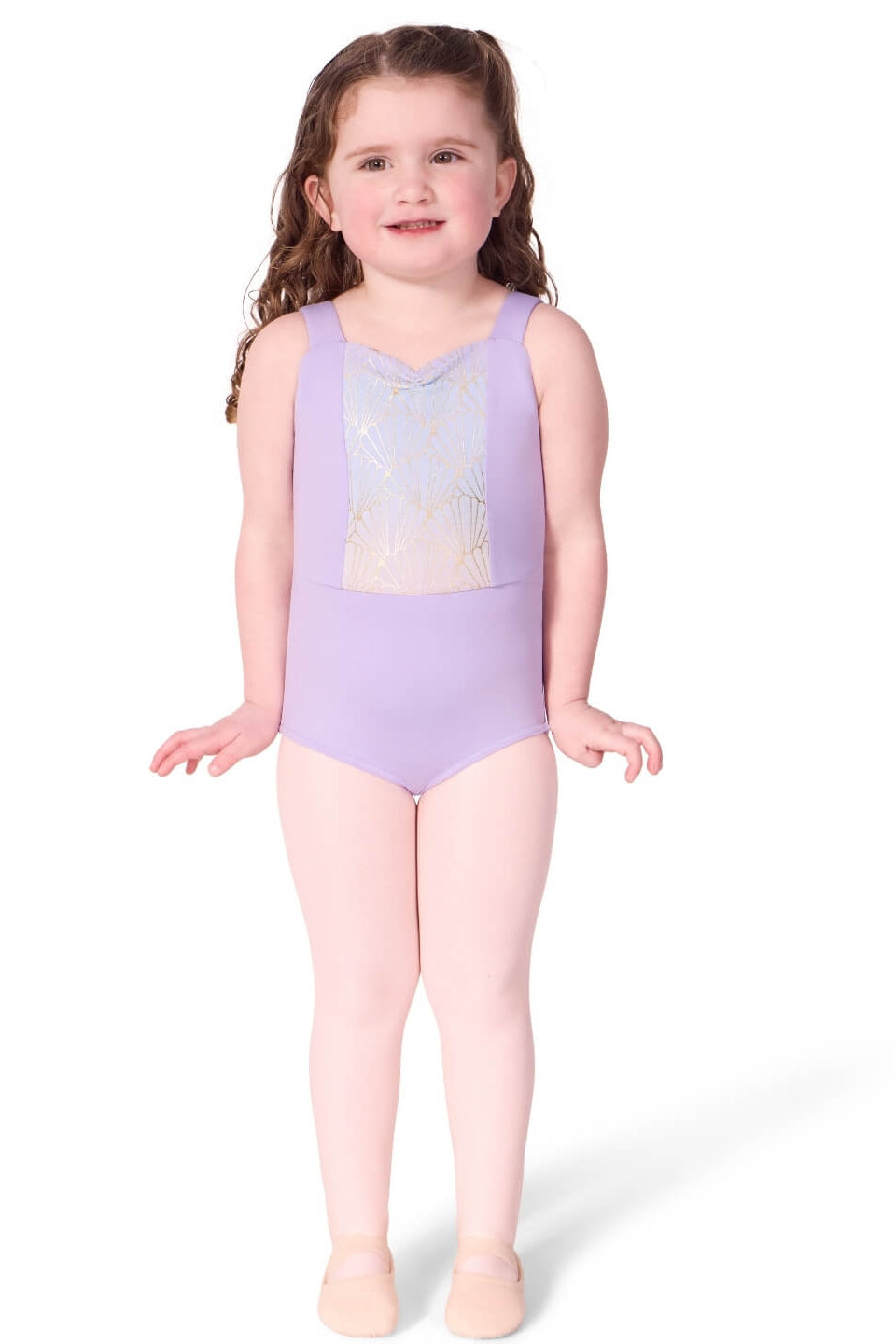 Capezio Sea Star Seashell Tank Leotard, Lavender F12580C