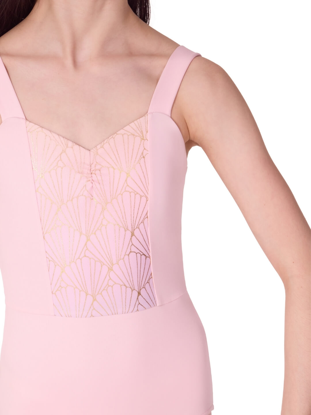 Capezio Sea Star Seashell Tank Leotard, Pink F12580C