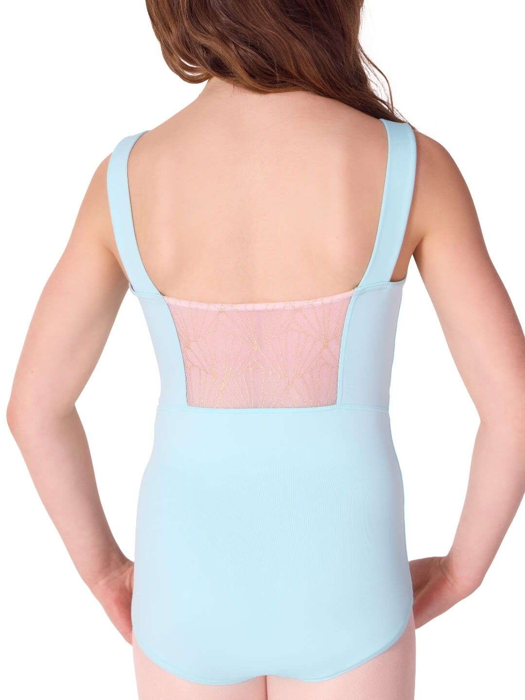 Capezio Sea Star Seashell Tank Leotard, Turquoise F12580C