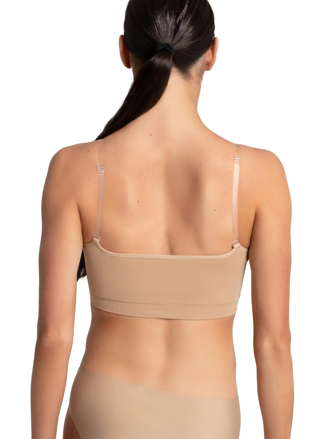 Capezio Seamless Convertible Longline Bra, 3769W