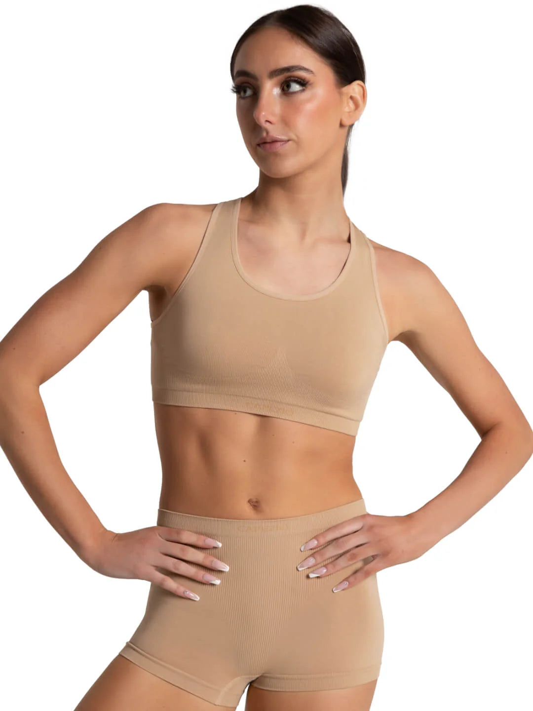 Capezio Seamless Racerback Sports Bra - Girls, 3760T
