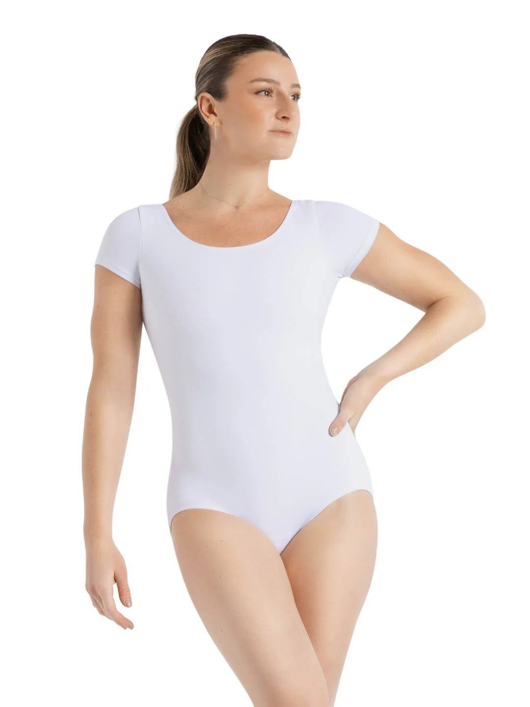 Capezio Short Sleeve Leotard, TB133