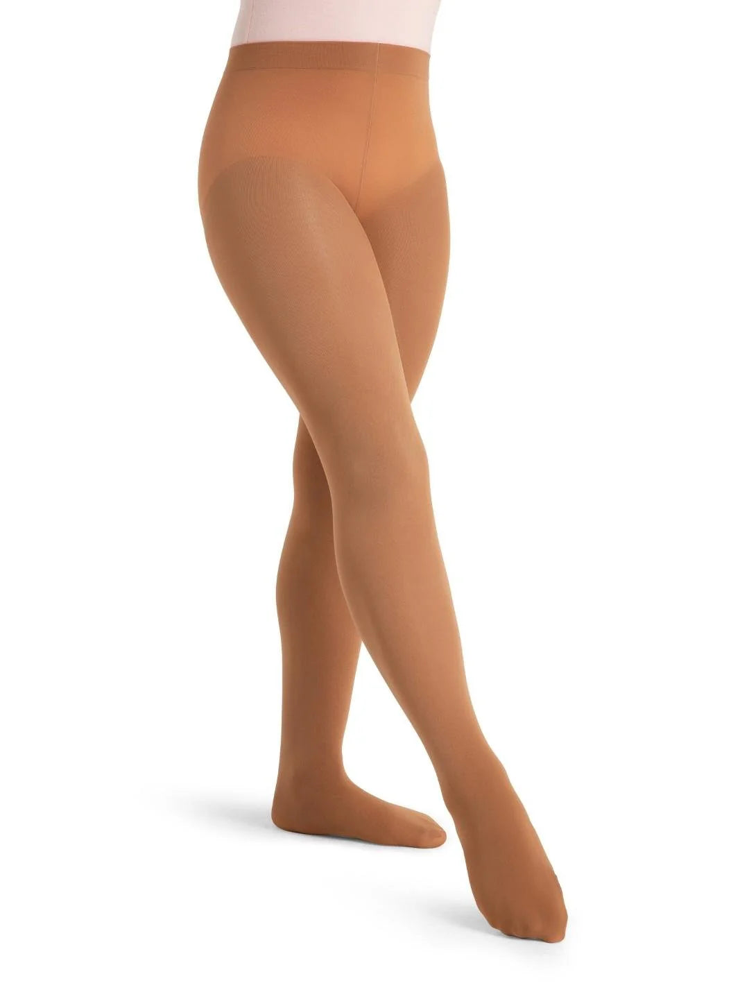 Capezio Ultra Soft Self Knit Waistband Transition® Tight - Girls, 1916C